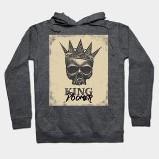 Doomer King, Doom and Gloom skull Hoodie